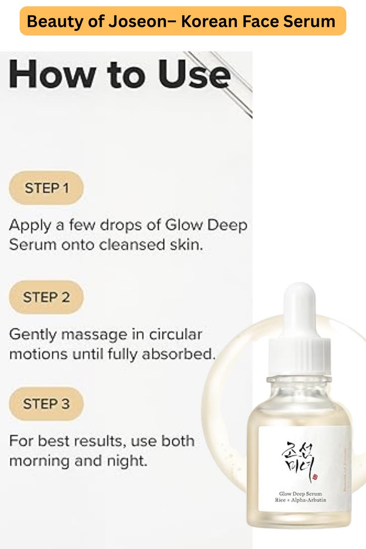Beauty of Joseon Glow Deep Serum Rice + Alpha-Arbutin 30 ml