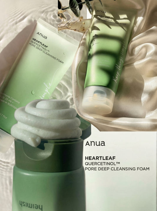 Anua Heartleaf Quercetinol Pore Deep Cleansing Foam 150 ml / 25ml