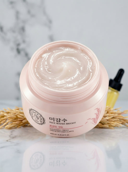 The Face Shop Rice Water Bright Cleansing Cream 400ml