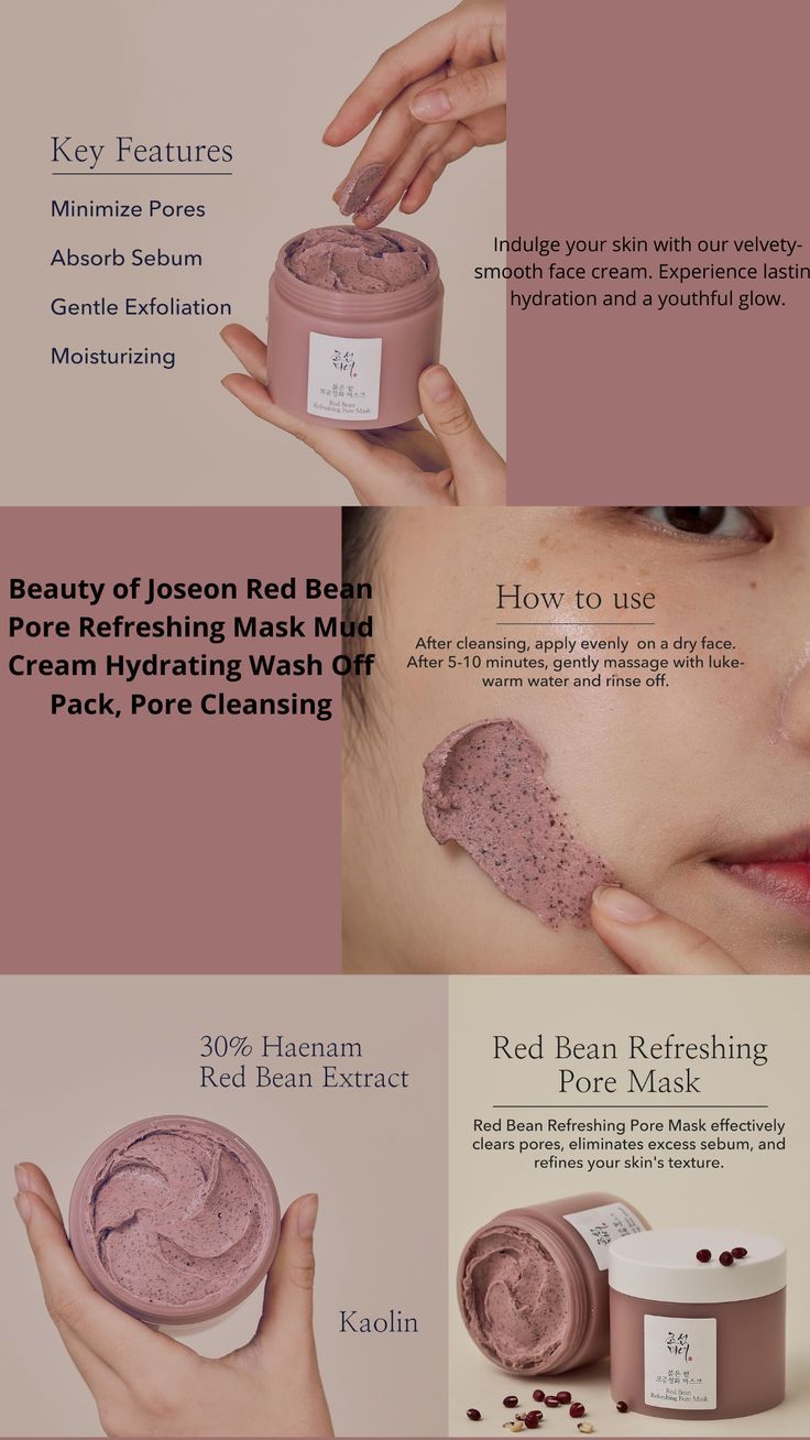 Beauty of Joseon Red Bean Refreshing Pore Mask 140 ml