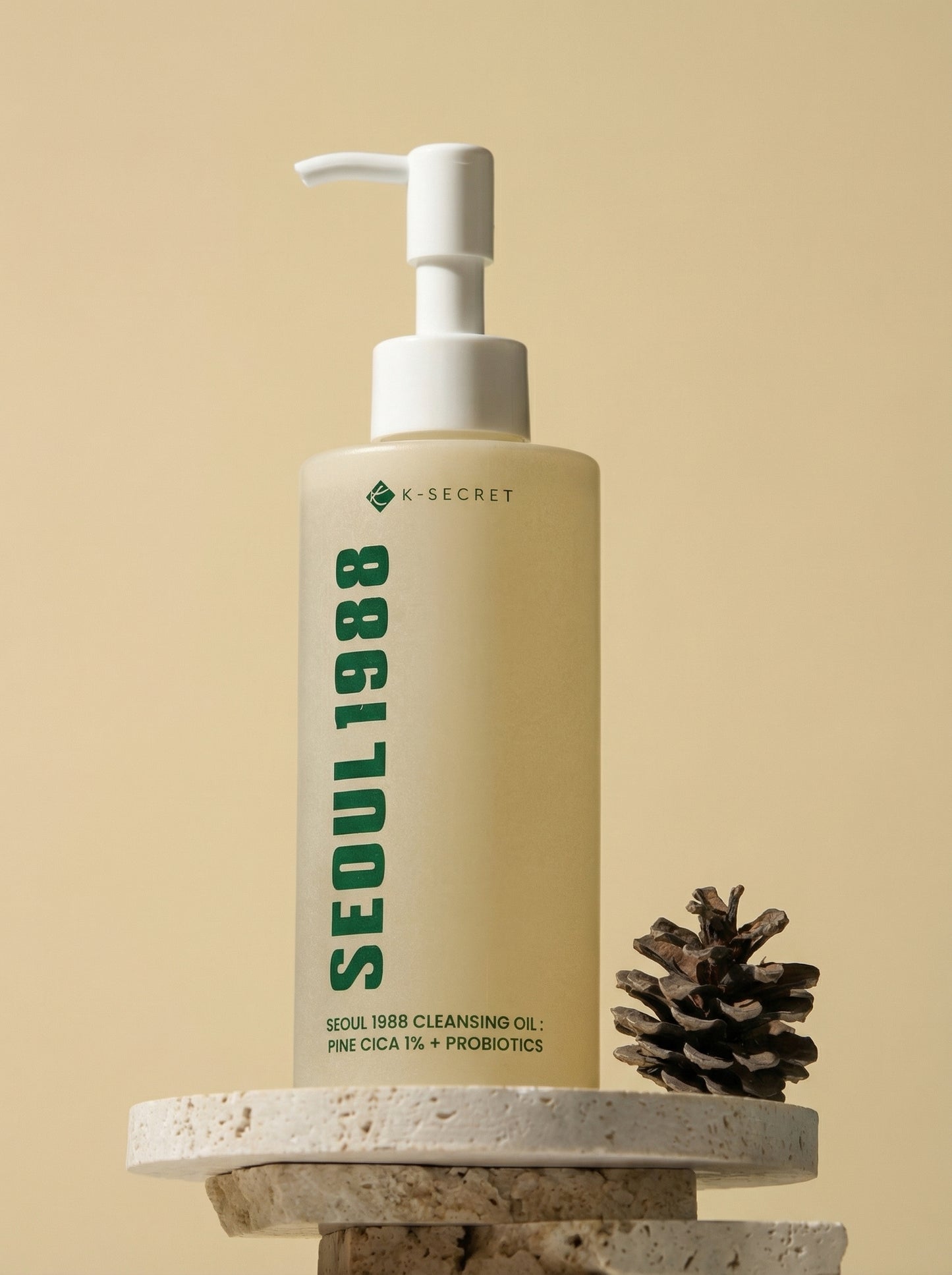 K-Secret Seoul 1988 Cleansing Oil: Pine Cica + Probiotics