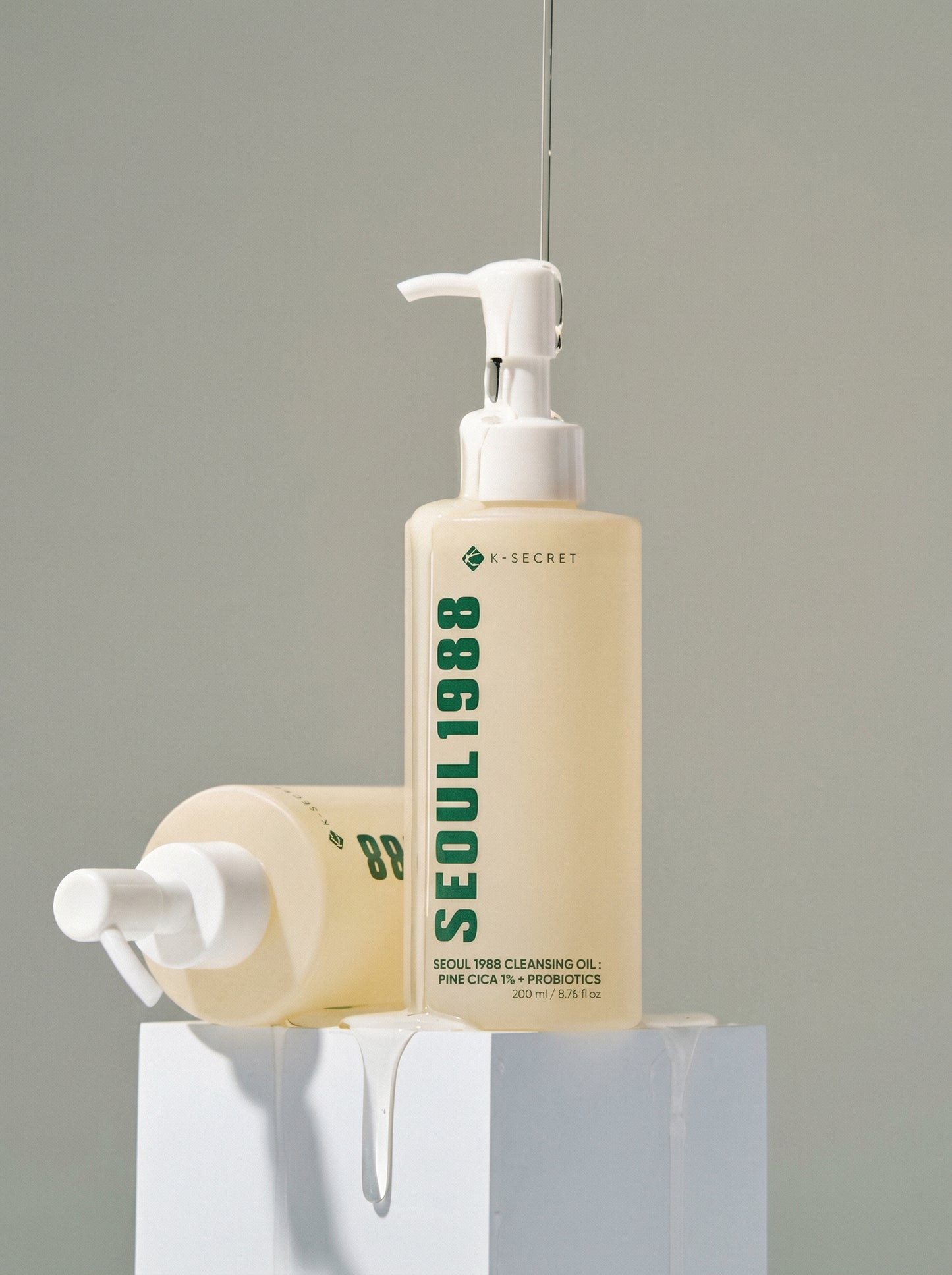 K-Secret Seoul 1988 Cleansing Oil: Pine Cica + Probiotics