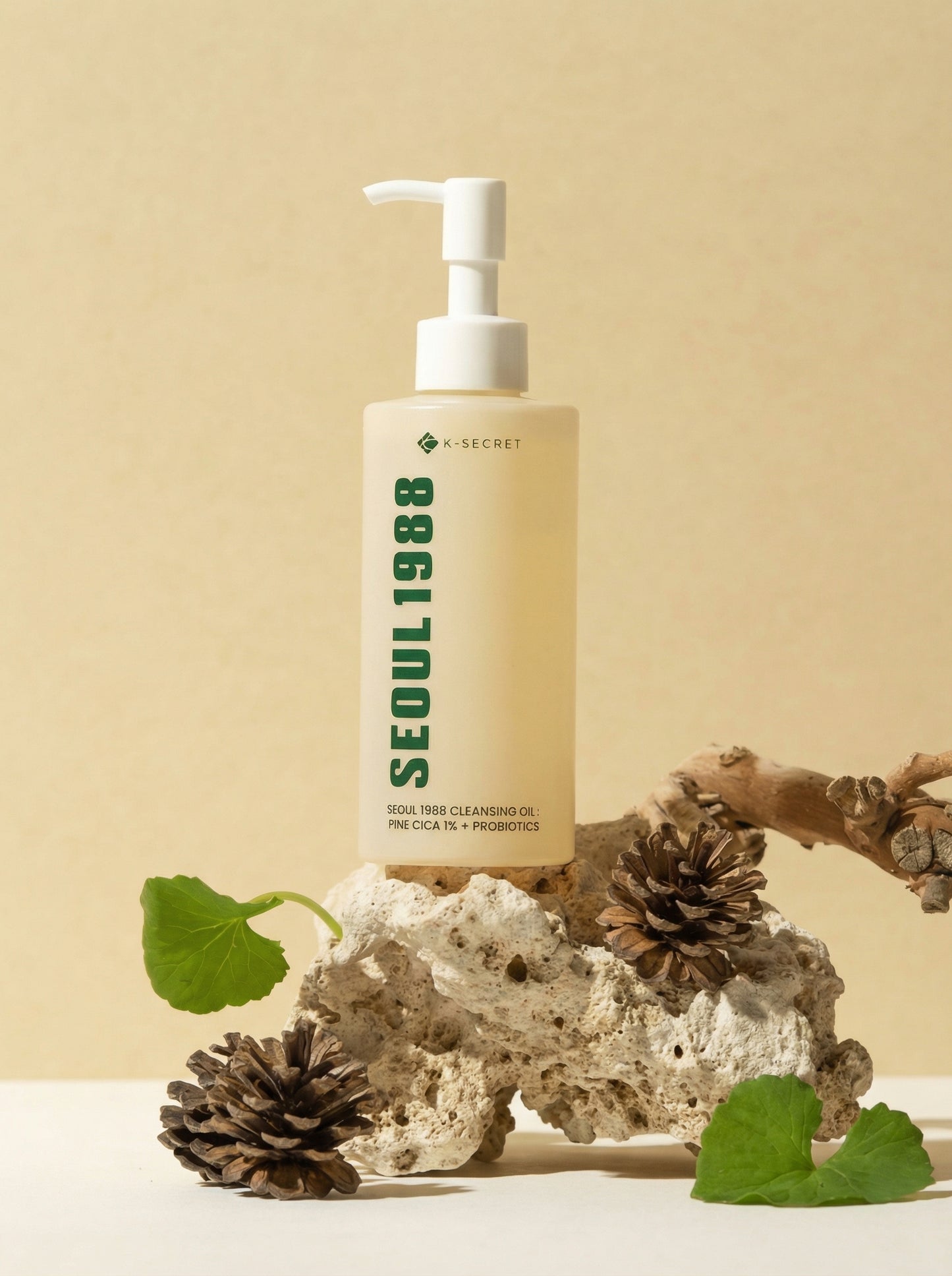 K-Secret Seoul 1988 Cleansing Oil: Pine Cica + Probiotics