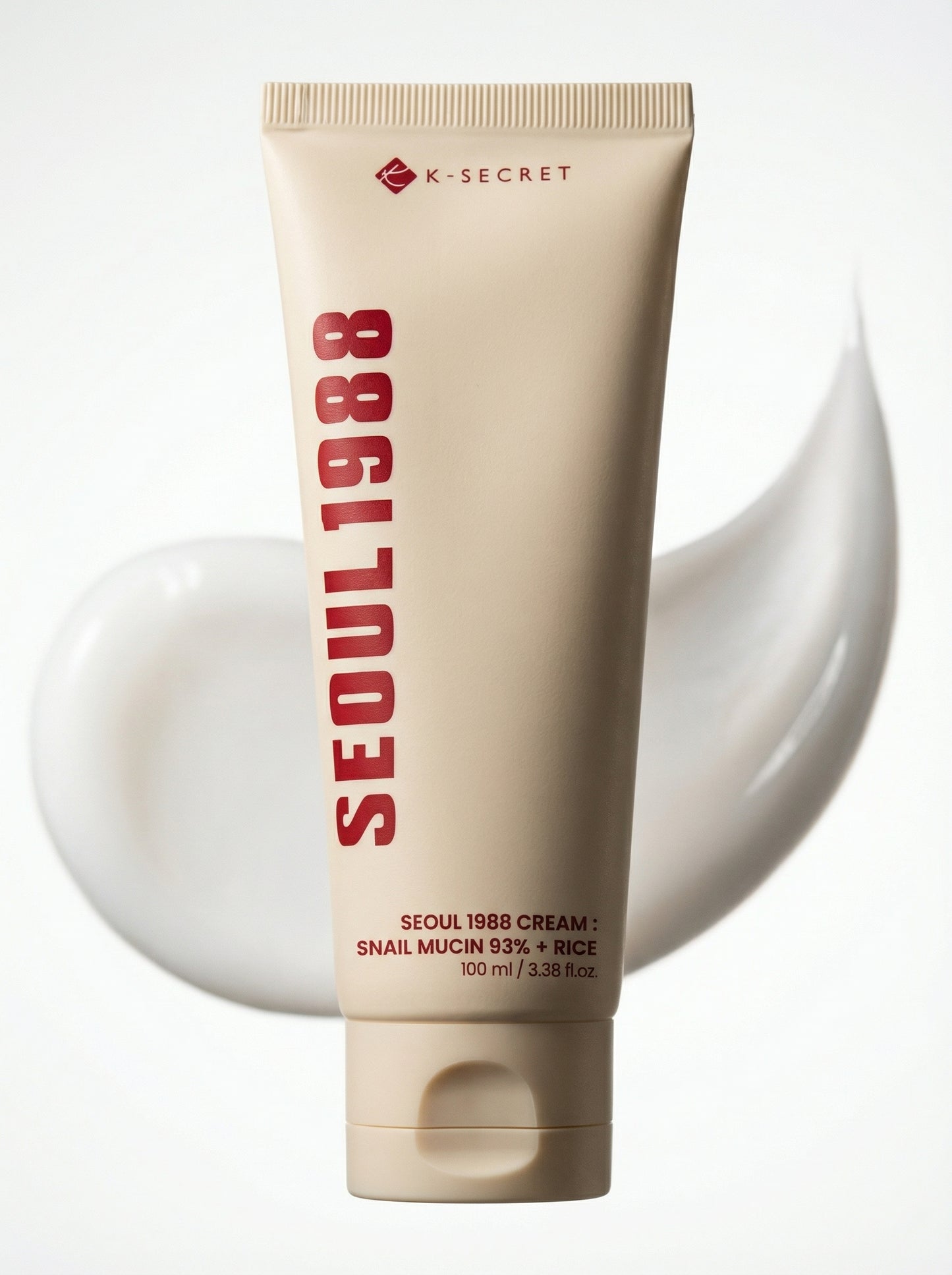 K-Secret Seoul 1988 Cream: Snail Mucin 93% + Rice