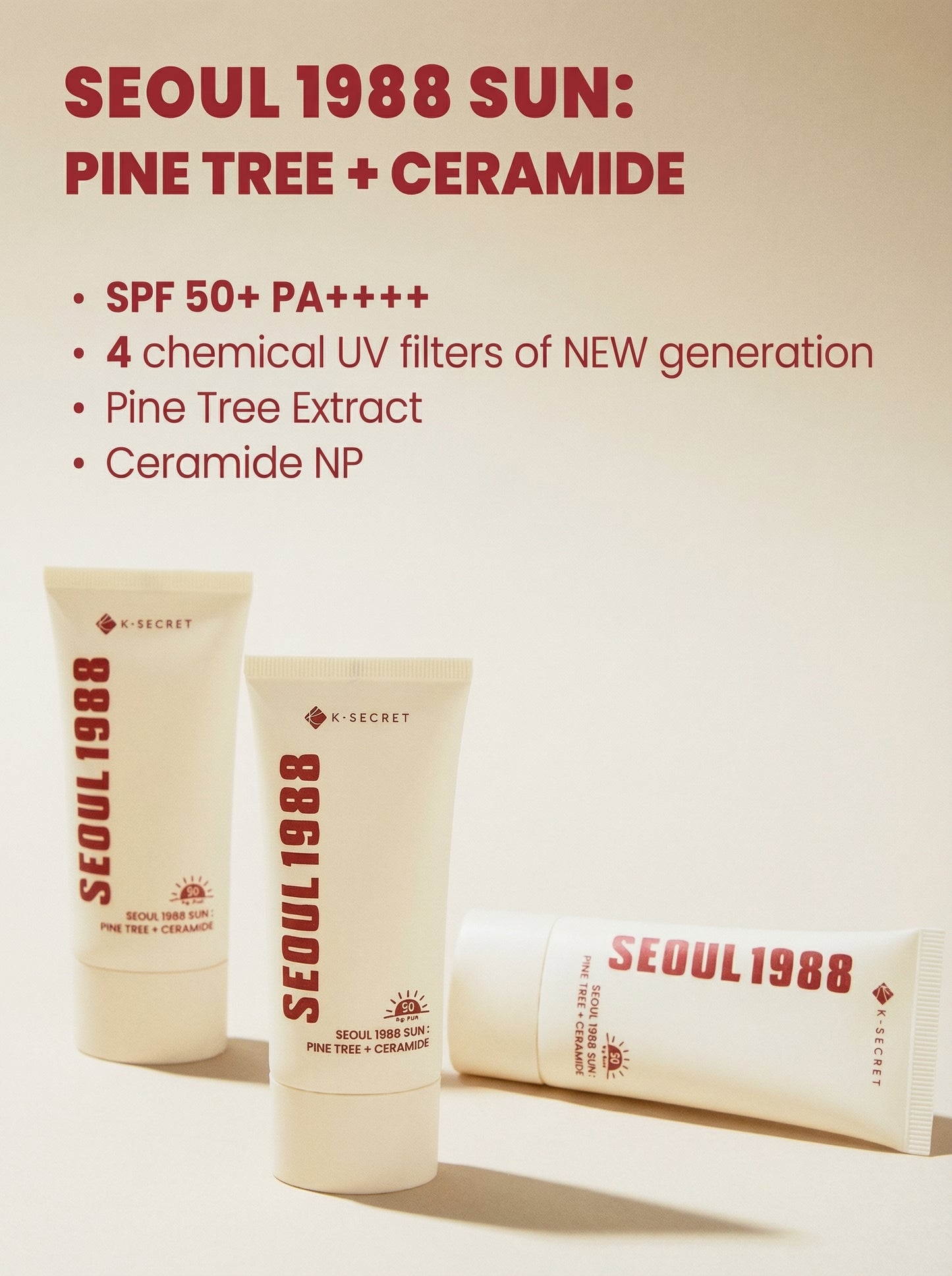 K-Secret Seoul 1988 Sun: Pine Tree + Ceramide