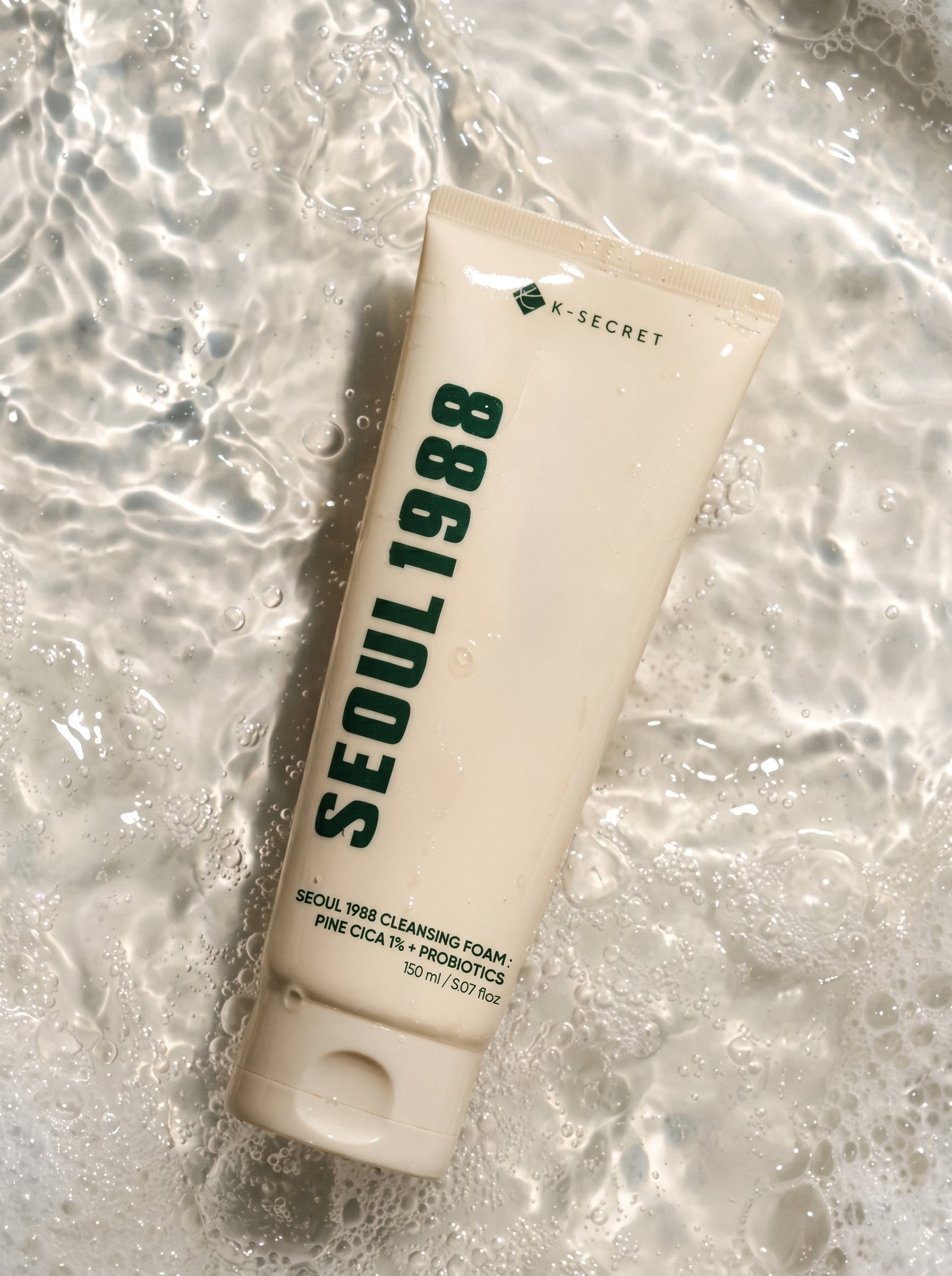 K-Secret Seoul 1988 Cleansing Foam: Pine Cica + Probiotics
