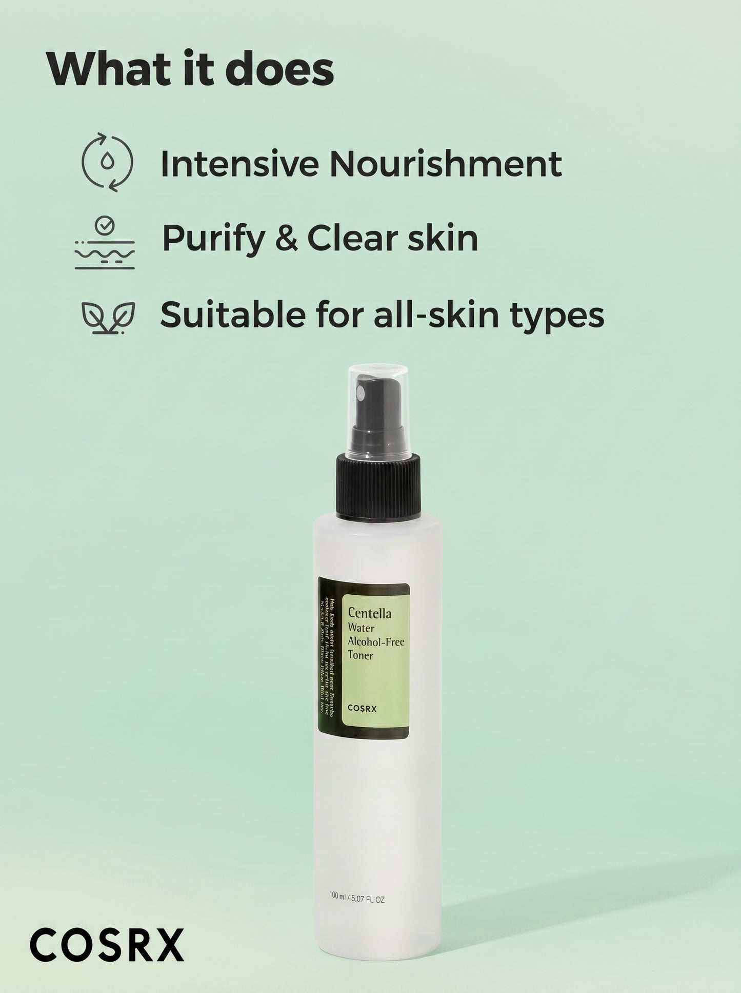 Cosrx Centella Water Alcohol-Free Toner