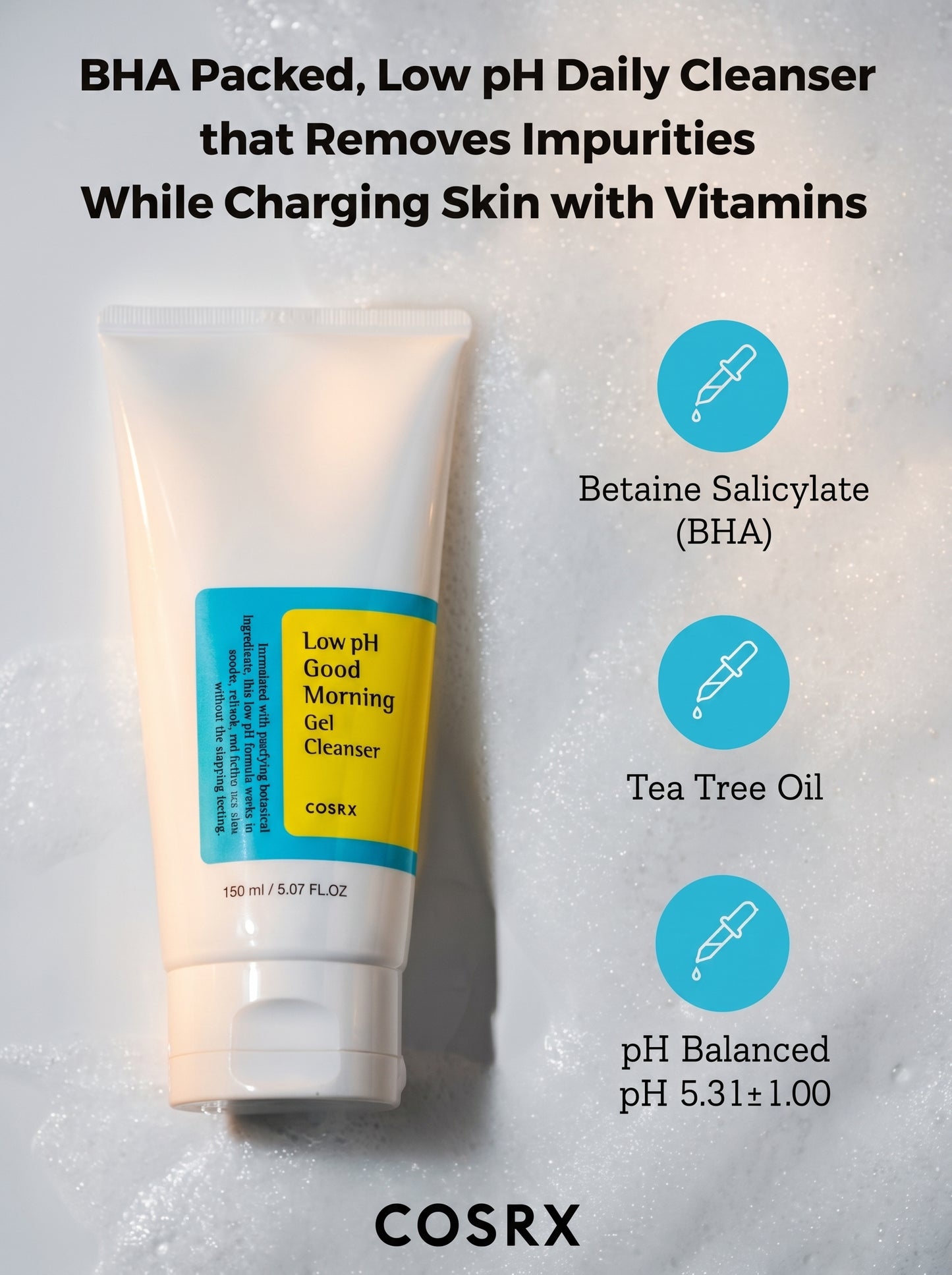 Cosrx Low pH Good Morning Gel Cleanser