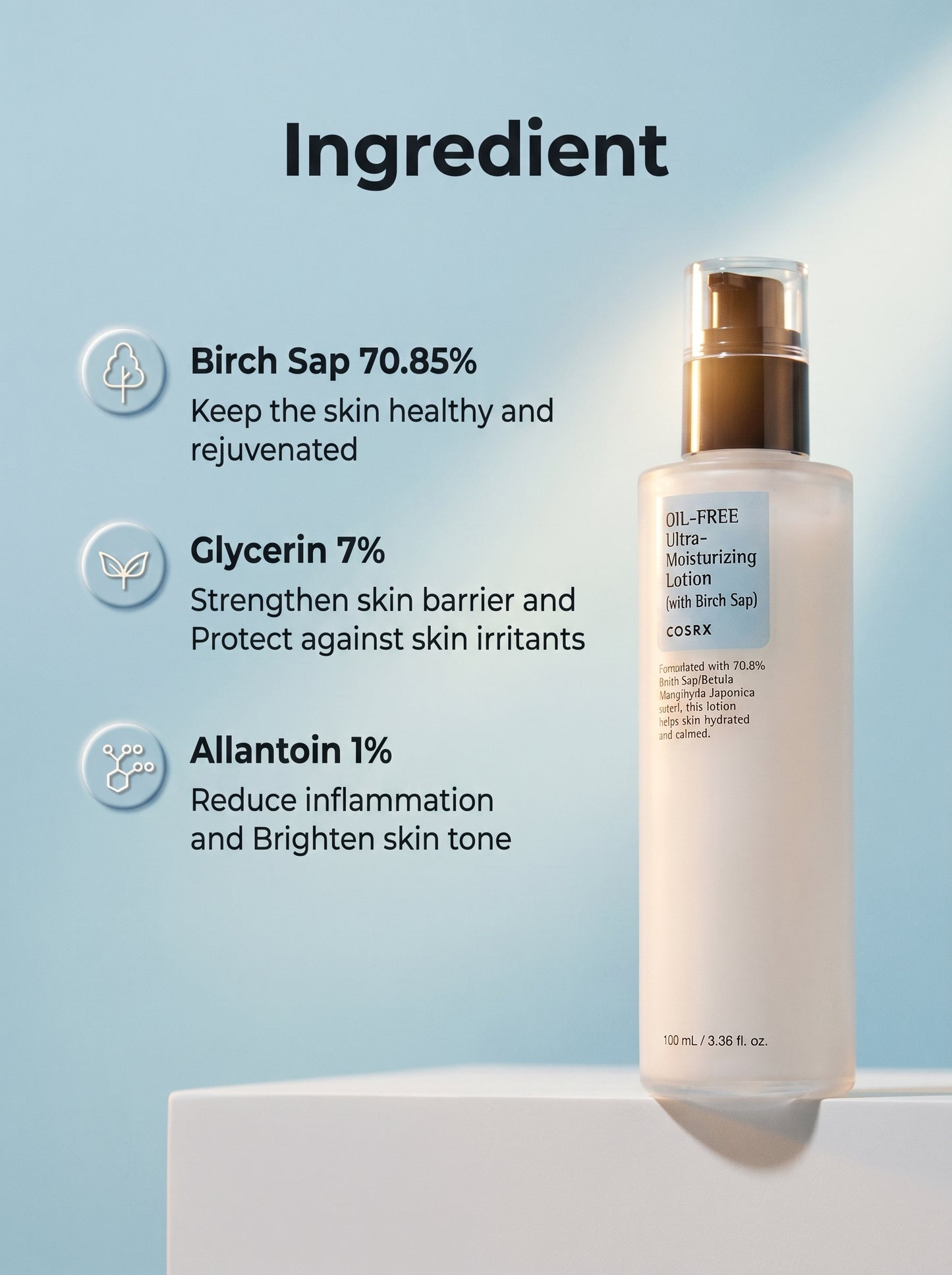 Cosrx Oil-Free Ultra-Moisturizing Lotion