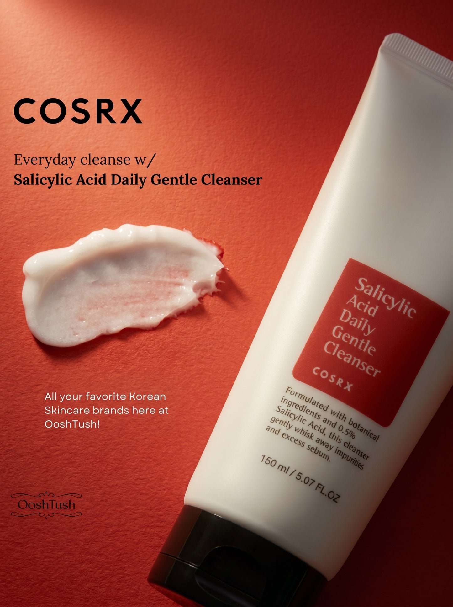Cosrx Salicylic Acid Daily Gentle Cleanser