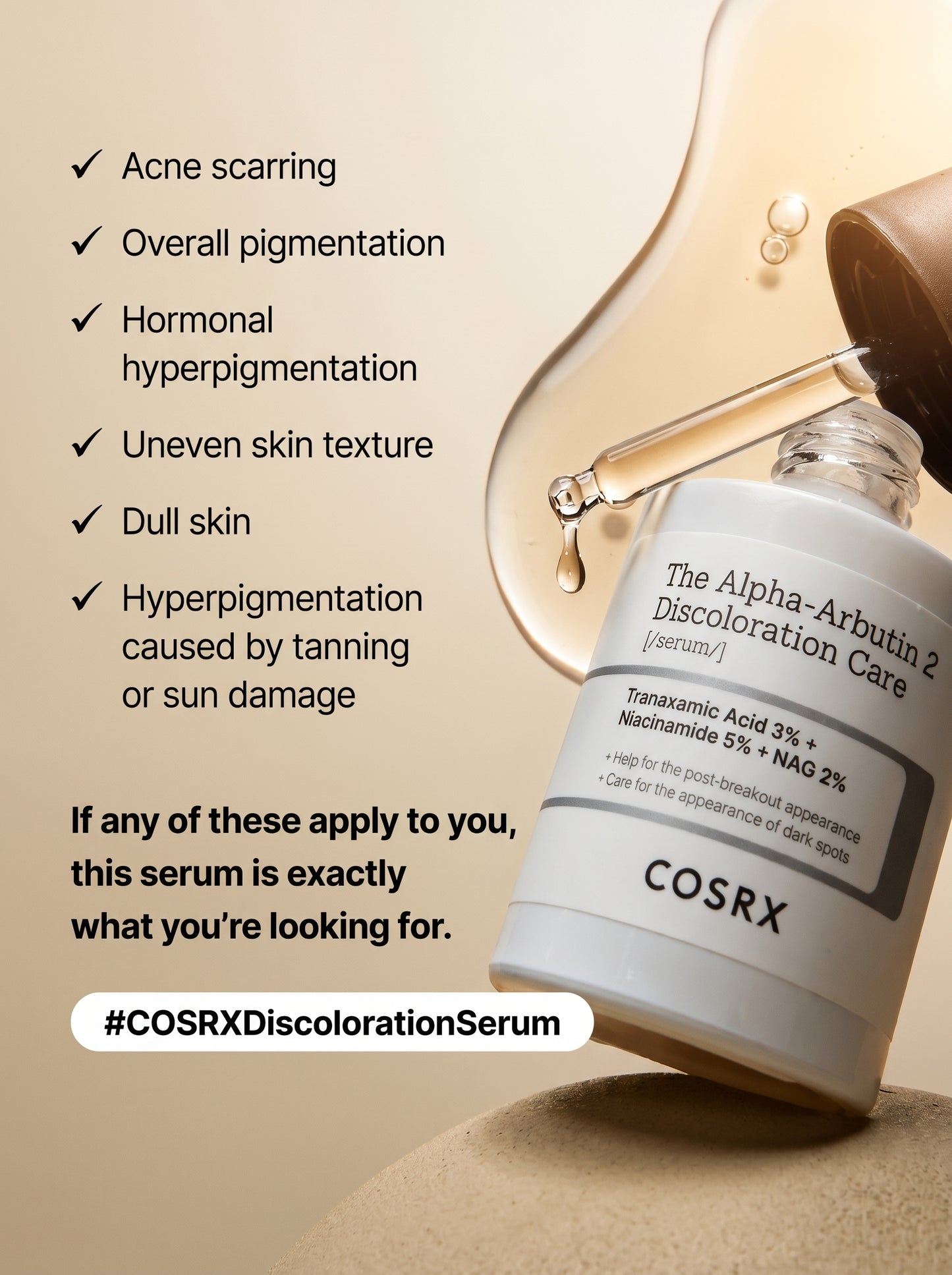 Cosrx The Alpha-Arbutin 2 Discoloration Care Serum