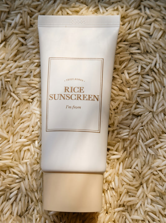 I'm from Rice Sunscreen