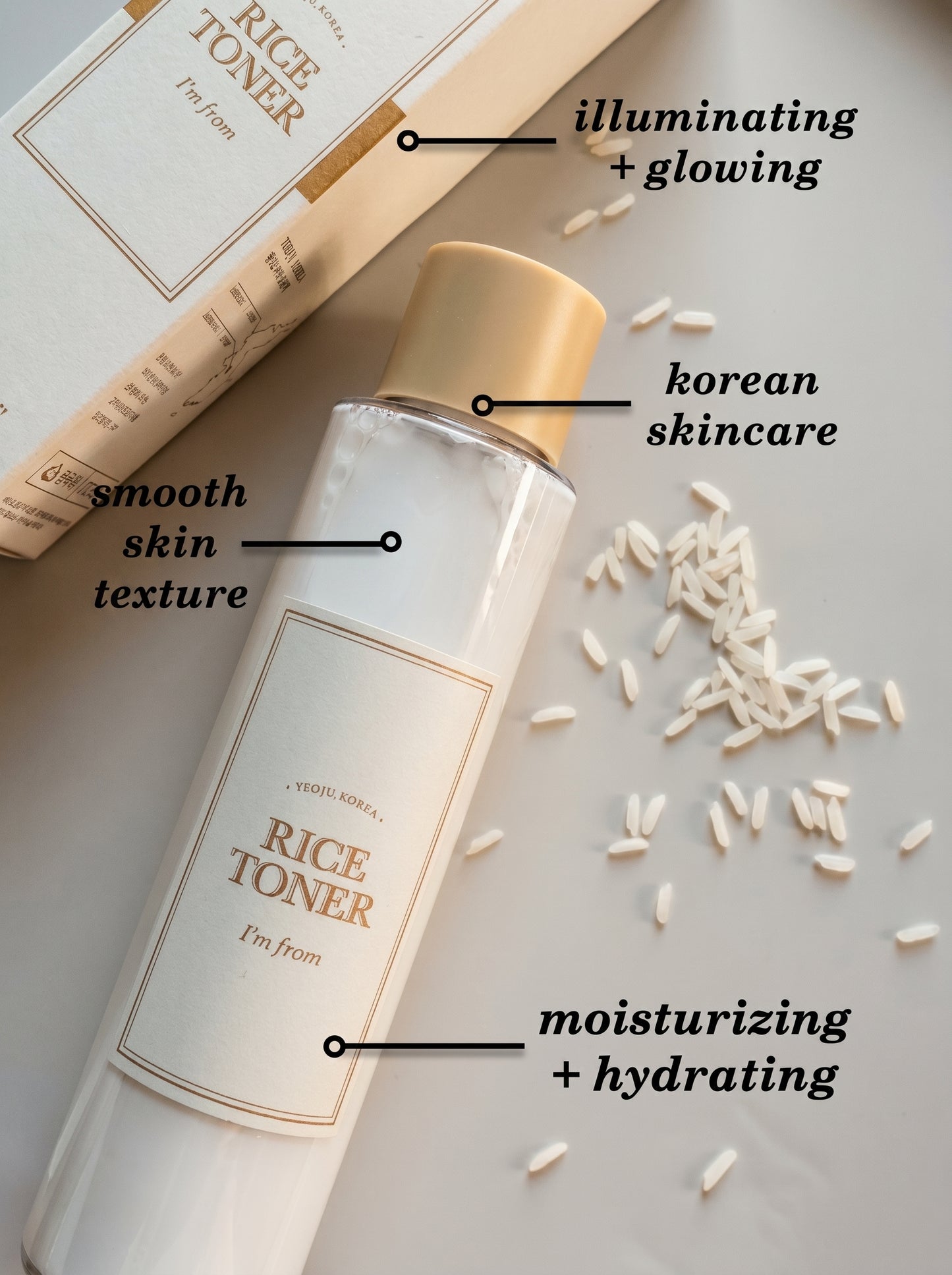I'm from Rice Toner