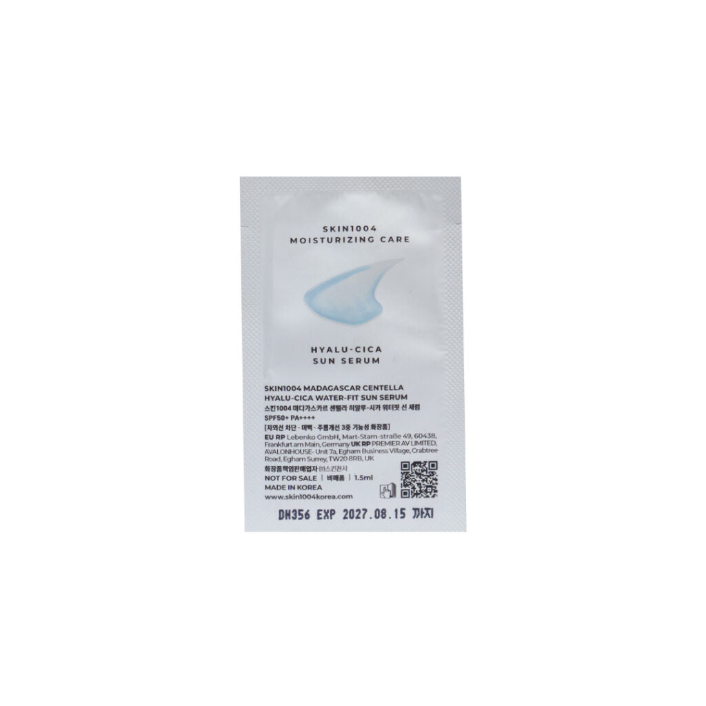 SKIN1004 Madagascar Centella Hyalu-Cica Water-Fit Sun Serum SPF 50+