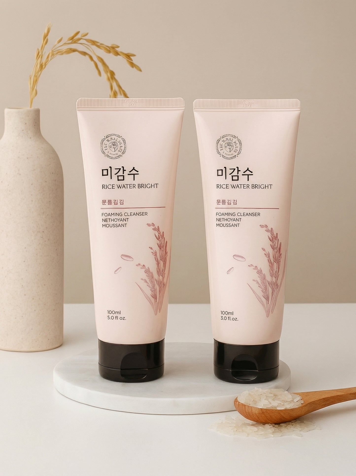 The Face Shop Rice Water Bright Foaming Cleanser